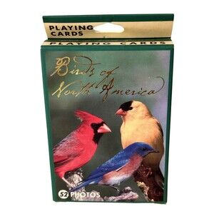 Birds of North America Playing Cards - Complete Set - Each Card Unique Picture!